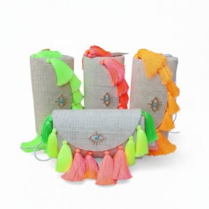 Clutch Olho Grego Neon