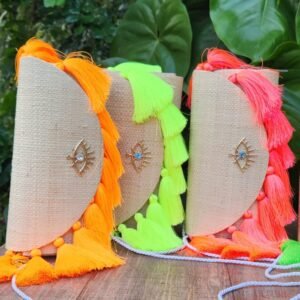 Clutch Olho Grego Neon